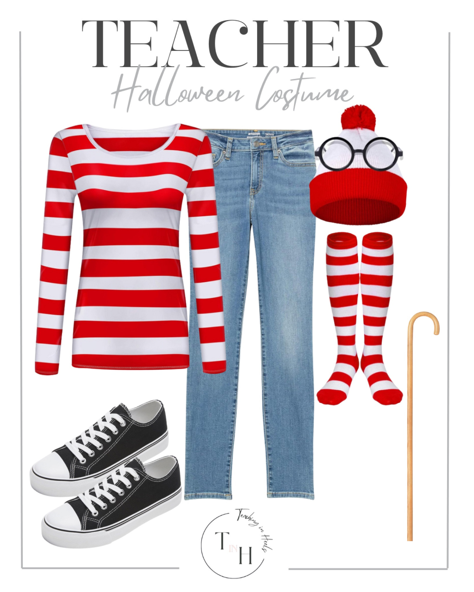 Teacher Halloween Costume where’s Waldo

Halloween Classroom Costume Ideas for Teachers: Fun, Creative, and Classroom-Friendly, Halloween, Halloween costumes, Halloween inspo, Halloween T-shirts, Teacher Halloween Outfits, Teacher Halloween Inspo, Halloween prizes, Halloween accessories

#LTKHalloween #LTKStyleTip