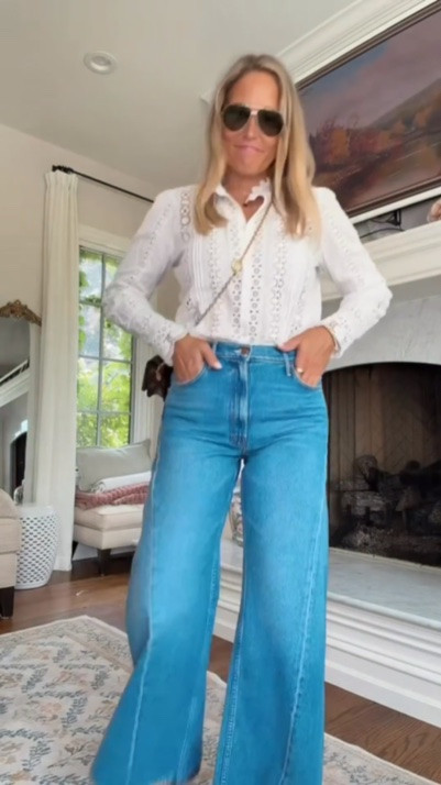Those viral jeans have been getting so much attention, so we decided to put them to the test. We’re sharing our thoughts on the fit, comfort, and style after trying them for ourselves. If you’ve been curious about these jeans, here’s what we think!

#LTKSeasonal #LTKOver40 #LTKMidsize