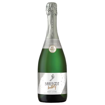 Barefoot Bubbly Brut Cuvee Champagne Sparkling Wine - 750ml Bottle | Target