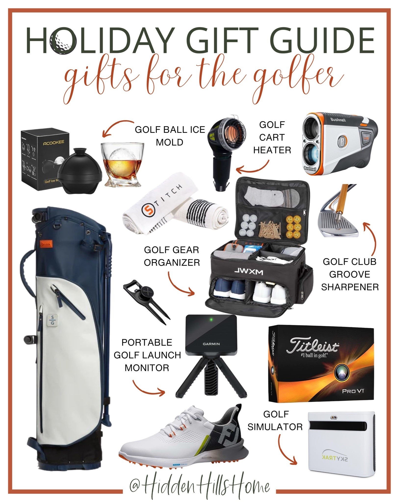 Golf gift guide, gifts for the golfer, golfing gifts, mens gift guide, holiday gift ideas for golf lover, golf shoes, golf bag #golf #giftsforhim 



#LTKHoliday #LTKMens #LTKGiftGuide