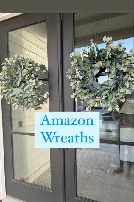 My viral Amazon wreaths! They are SO good! 

#LTKHome #LTKSeasonal #LTKFindsUnder100