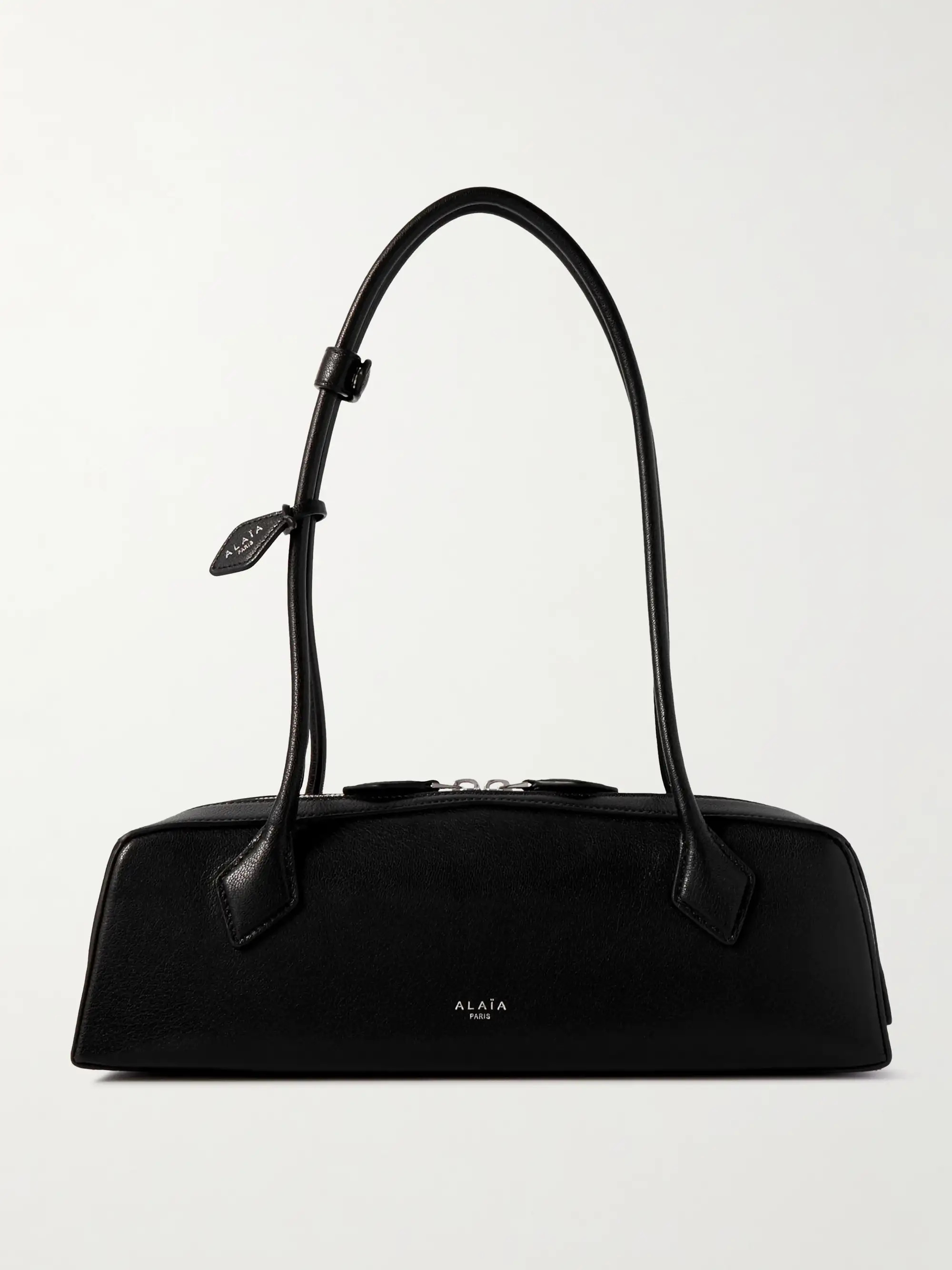 Le Teckel textured-leather shoulder bag | NET-A-PORTER (US)