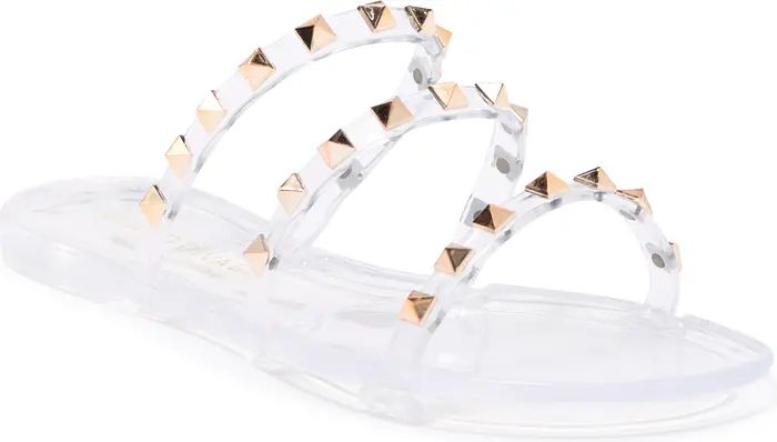 Studded Patent Sandal | Nordstrom Rack