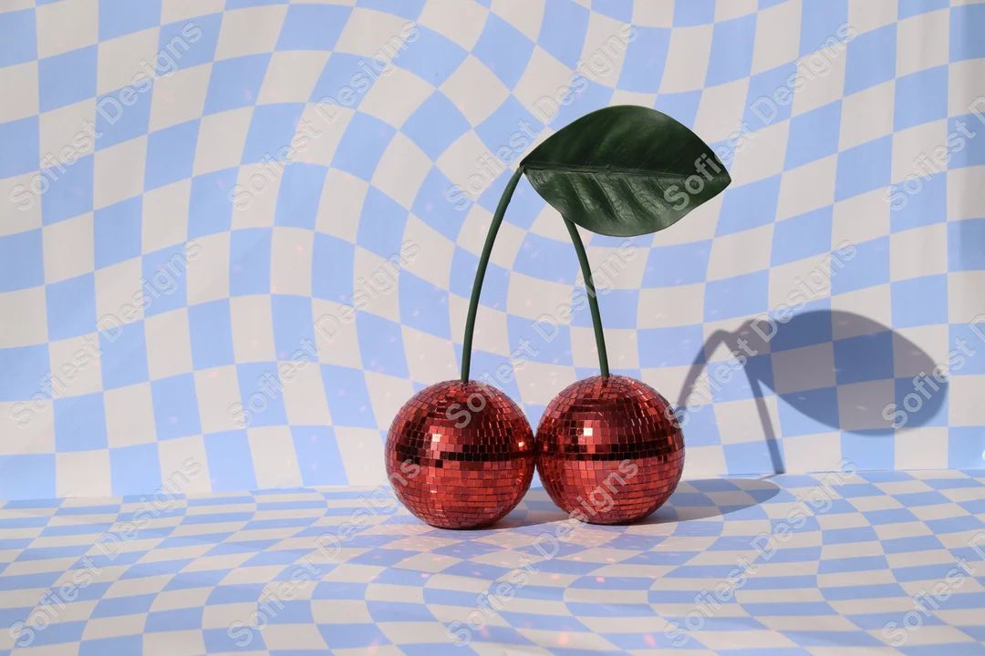 Red Cherry Disco Balls | Etsy (US)