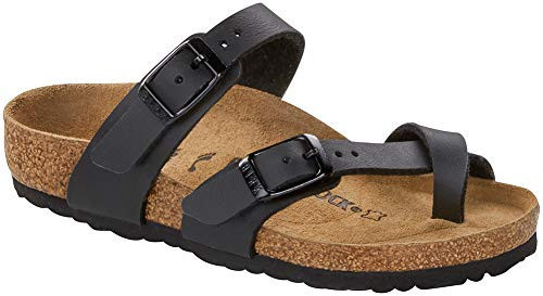 Birkenstock Girl's Mayari (Toddler/Little Kid/Big Kid) Black EU 29 (US 11-11.5 Little Kid) Narrow | Amazon (US)