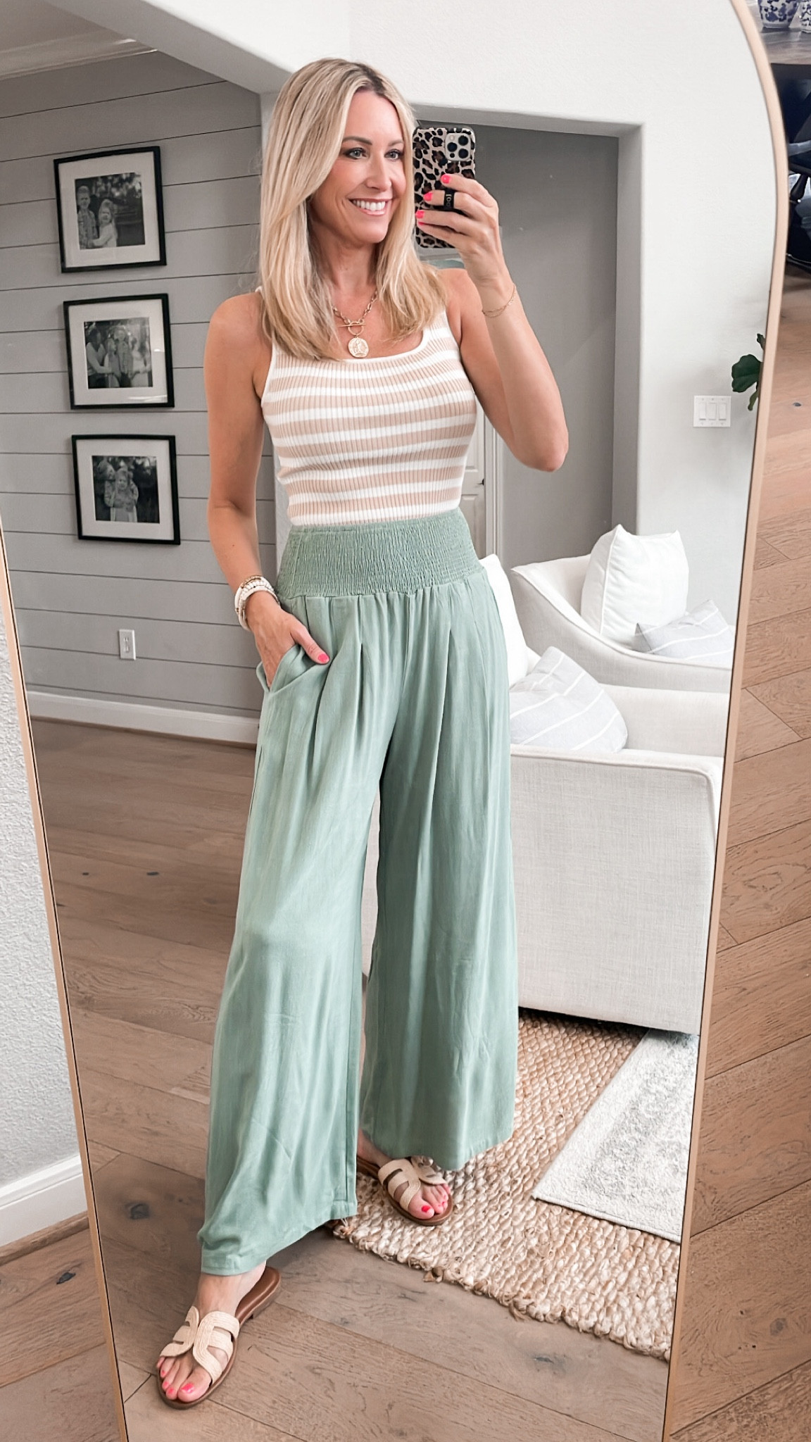 Tank top med
Pants small
Summer outfit
Sandals


#LTKFindsUnder50 #LTKStyleTip #LTKSaleAlert