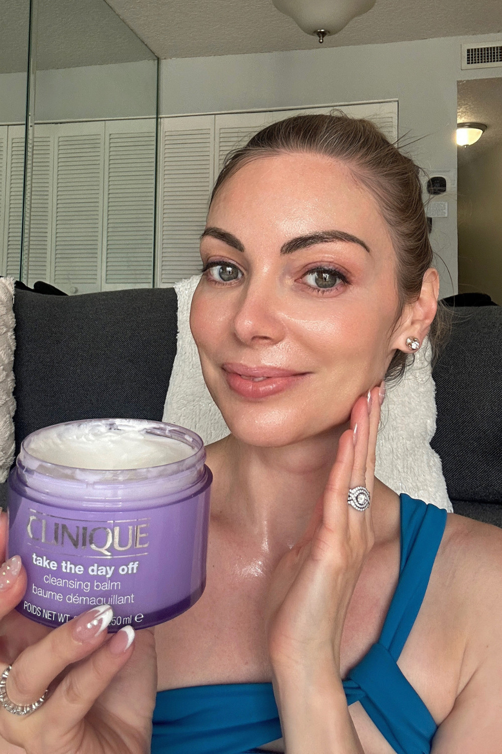 Watch your makeup melt away with Clinique Take The Day Off Balm 💜✨—no tugging, no residue, just clean, nourished skin! 🌸💧 Perfect for all skin types & the ultimate first step to your dream glow 🌙🌿.

#CliniqueBeauty #CleanseAndGlow #SkincareFavorites #BeautyMustHave #MakeupRemoverBalm #SelfCareRitual #LTKFinds #AmazonFinds #HealthySkinJourney #GlowingComplexion #CleansingEssentials #HydratingCleanser #BeautyRoutine #SkincareLover #CliniqueSkincare 

 