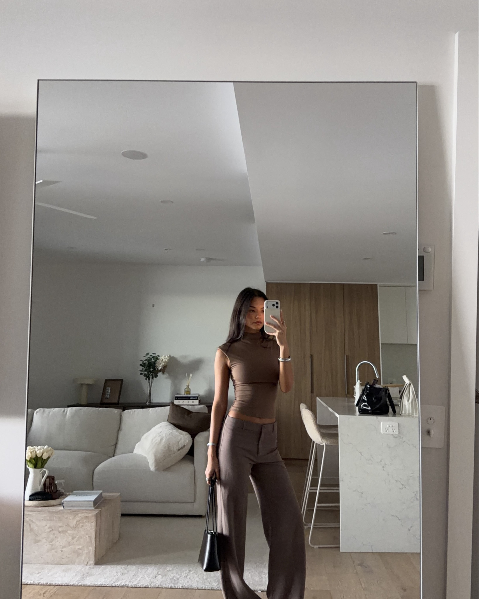 First Slide 
- top is Charcoal Clothing 
- bottoms are Kookai 

Third Slide 
- top is Brandy Melville 

Eight Slide 
- top is Nakedvice 
- bottoms are Charcoal Clothing 
