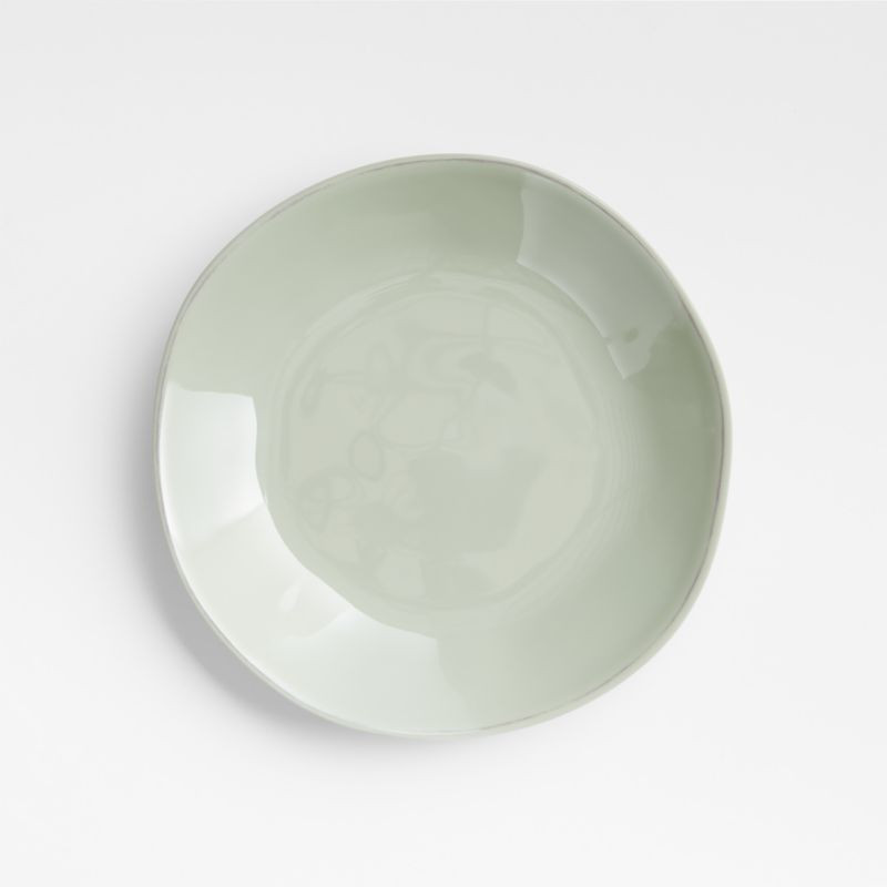 Marin Sage Melamine Salad Plate + Reviews | Crate & Barrel | Crate & Barrel