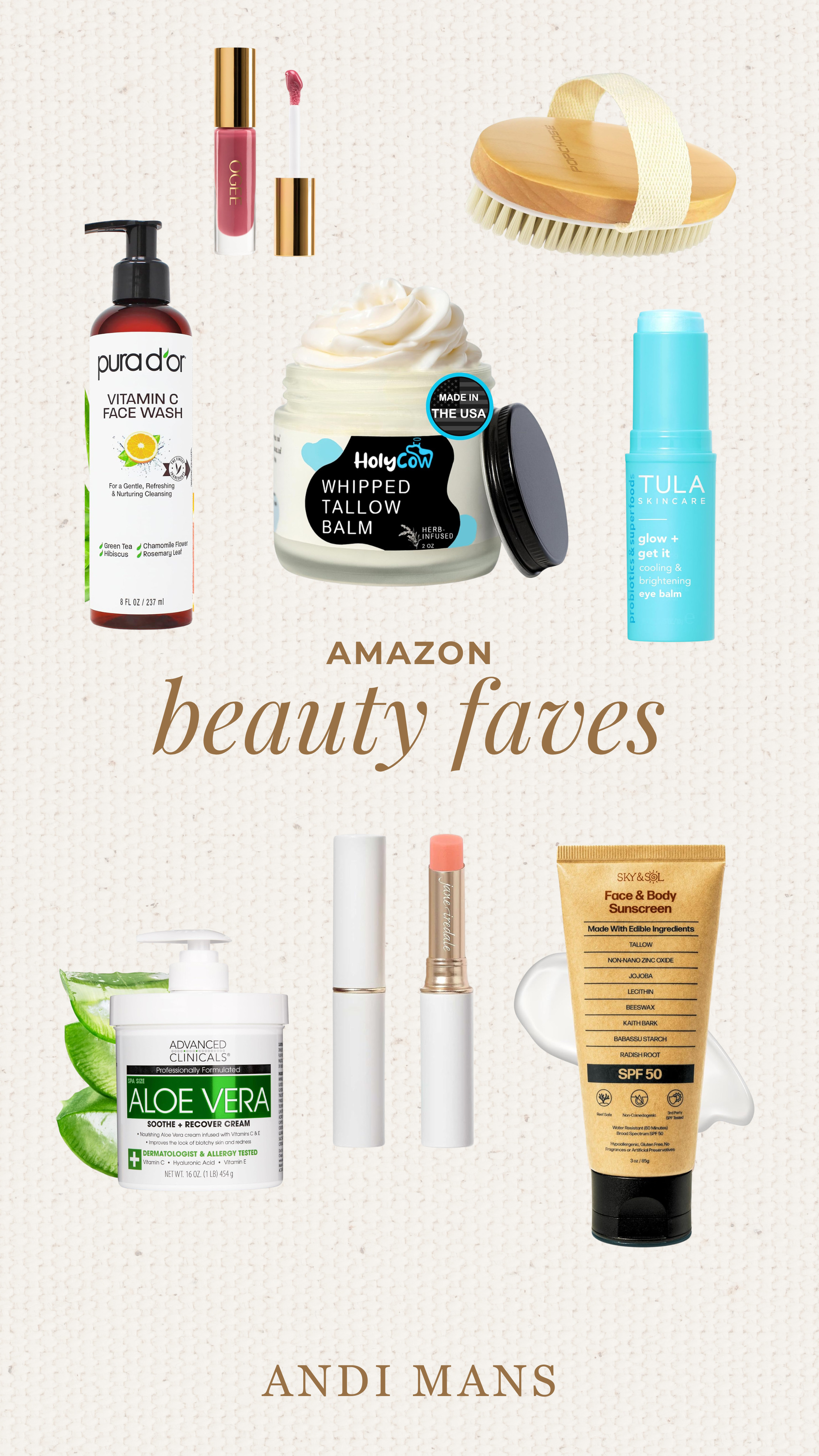 Here are some of my go-to beauty essentials! From gentle cleansers to nourishing creams, these products help me maintain a radiant glow. #beautyfavorites 

 