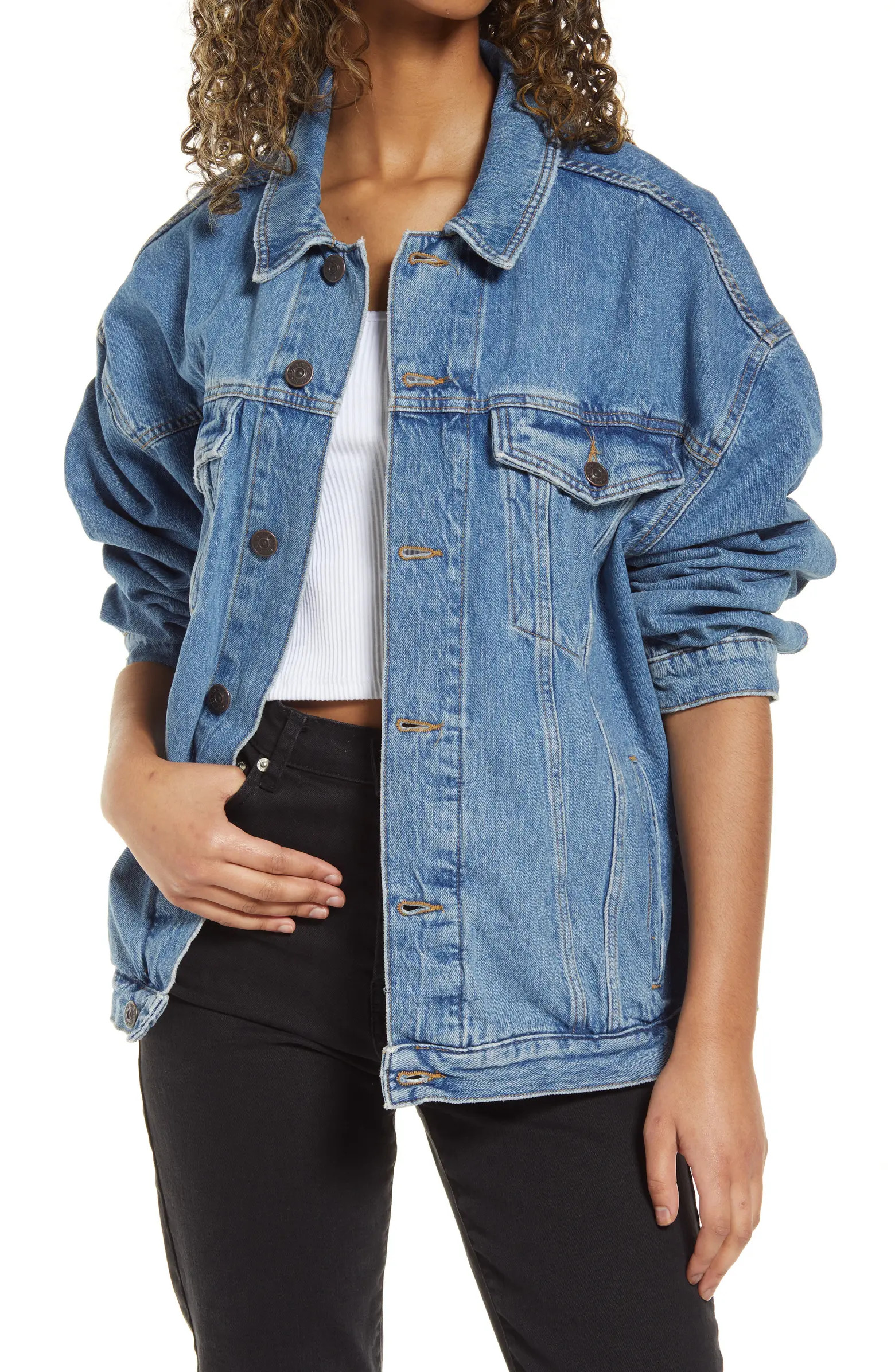 BDG Urban Outfitters Women's Sunny Western Denim Jacket | Nordstrom | Nordstrom