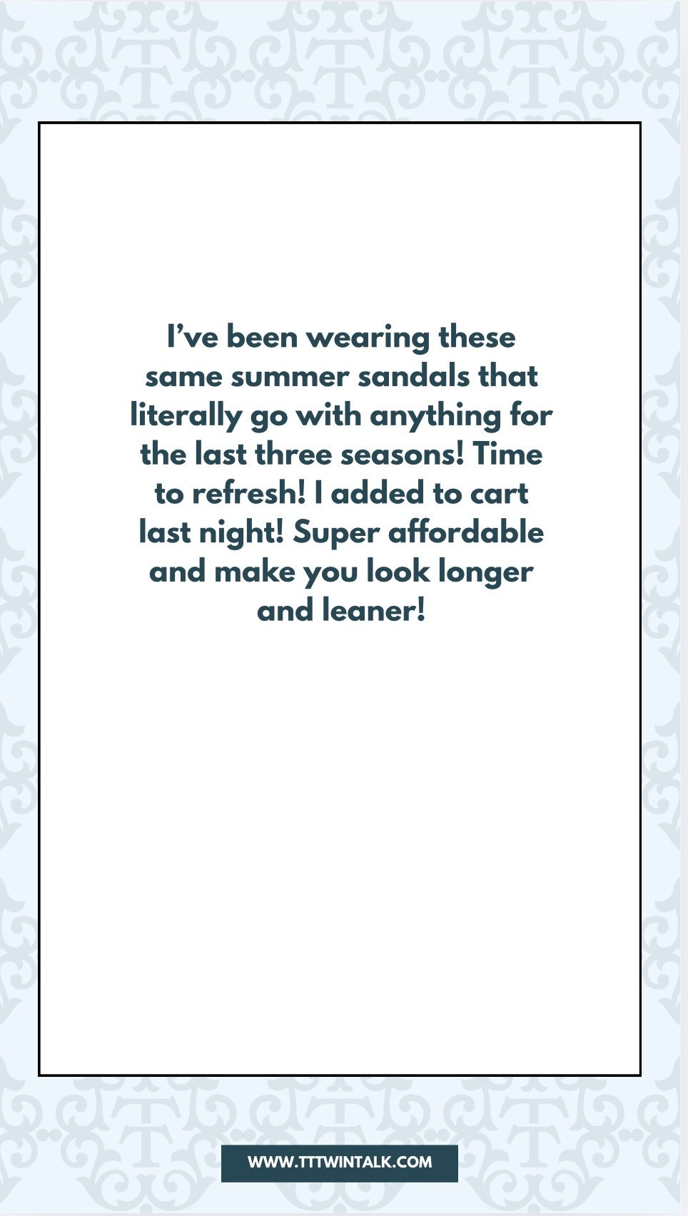 These are so good! They instantly take off 10 lbs because they match your skin tone and make your legs look miles long! See my outfit from last night! It works!

#LTKOver40