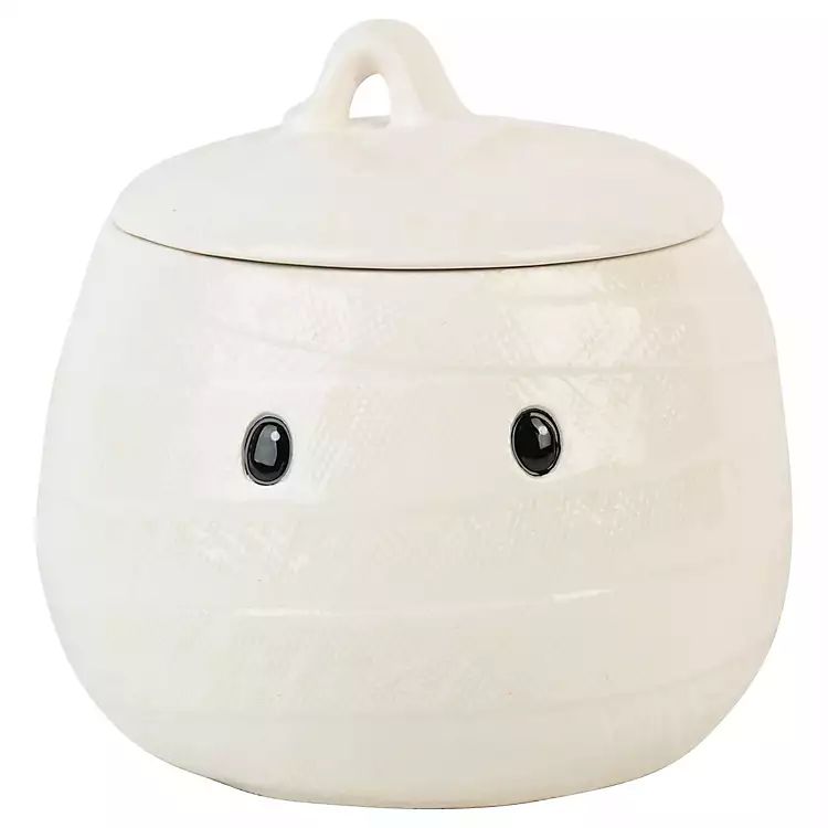 White Mummy Canisters, Set of 2 | Kirkland's Home