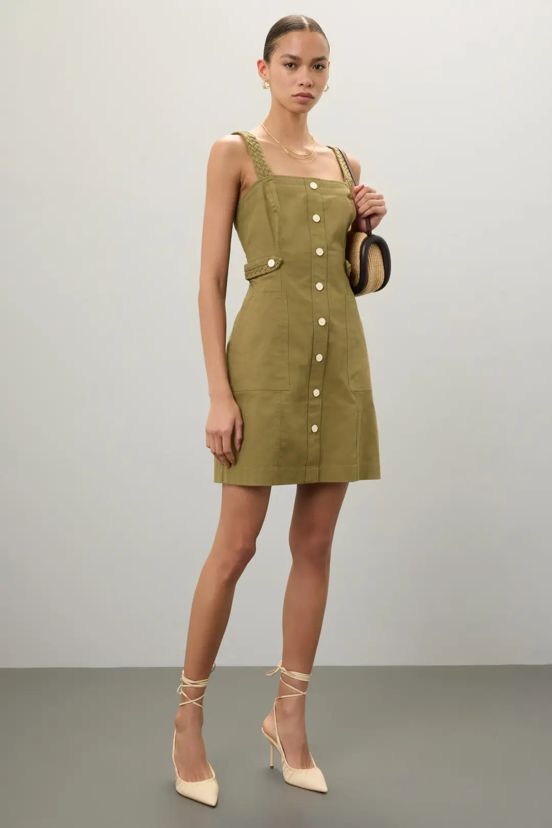 Olive Utility Dress | Rent the Runway