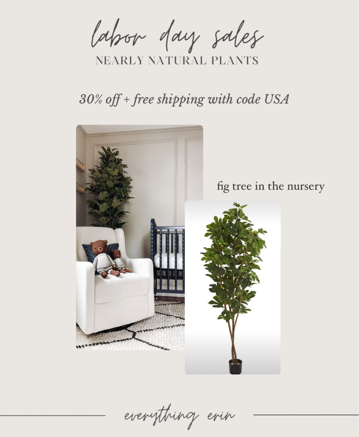 Fig tree 30% off 

#LTKSale #LTKSeasonal #LTKhome