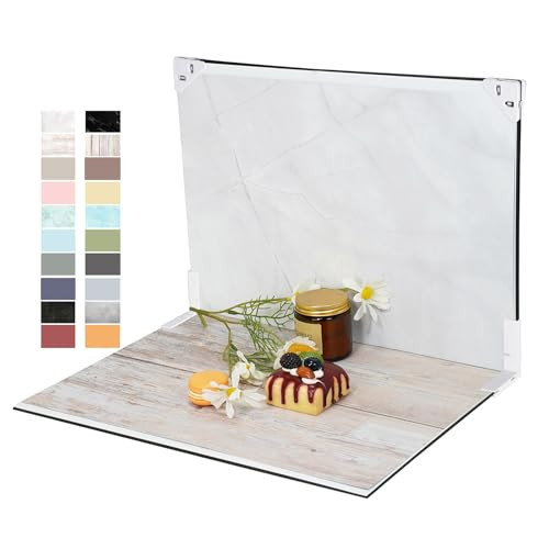 Photo Backdrop Board Product Photography: 10pcs 20patterns Table Top Food Background Kit - Flat Lay Props for Jewelry.(Small Size 16.5x11.7in) | Amazon (US)