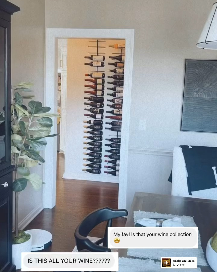 Wine storage #winecellar #wineroom #LTKhome