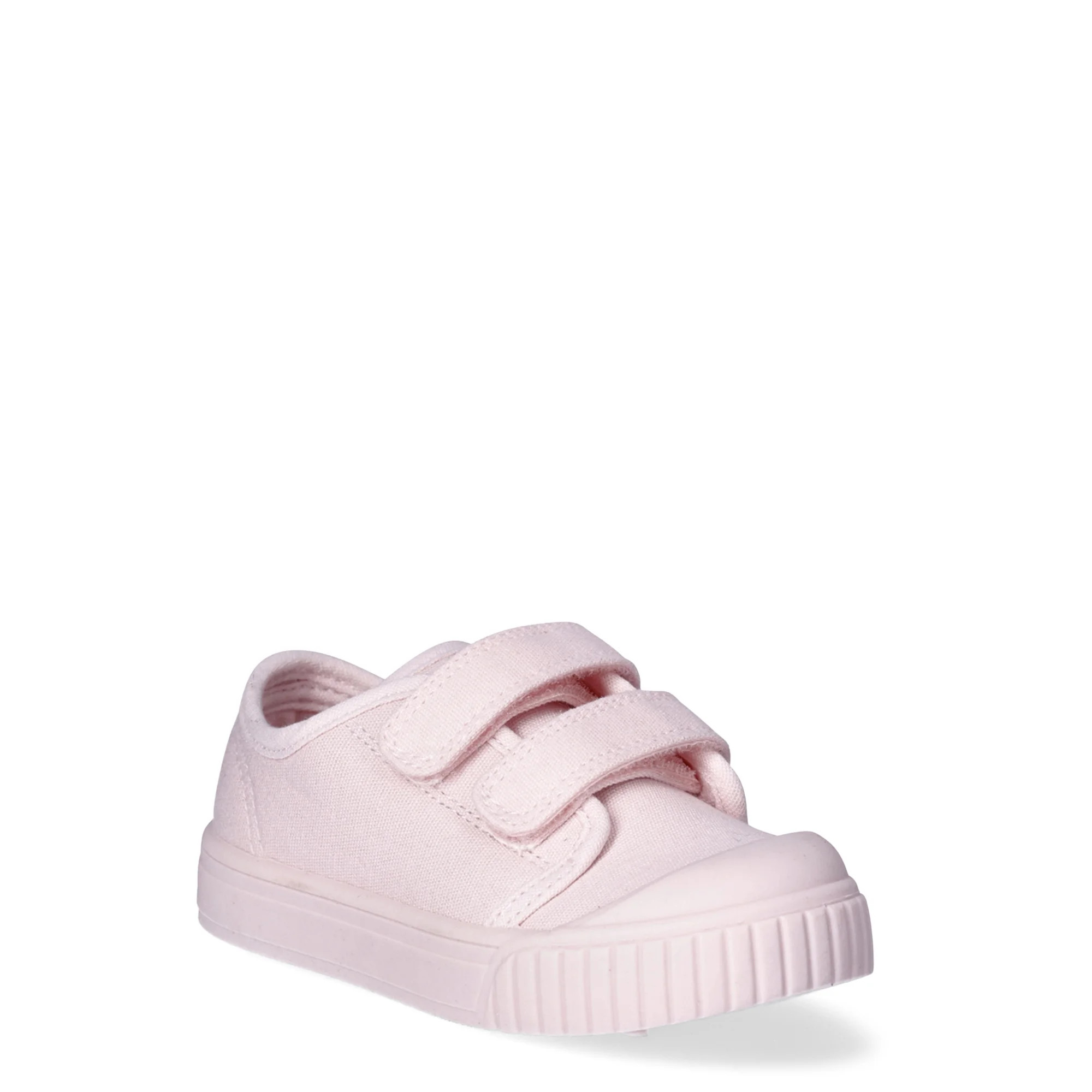 Wonder Nation Toddler Girls Two-Strap Bump Toe Sneakers, Sizes 7-12 | Walmart (US)