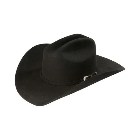 Justin Unisex Rodeo 3X Felt Cowboy Hat Black 7 1/8 | Walmart (US)