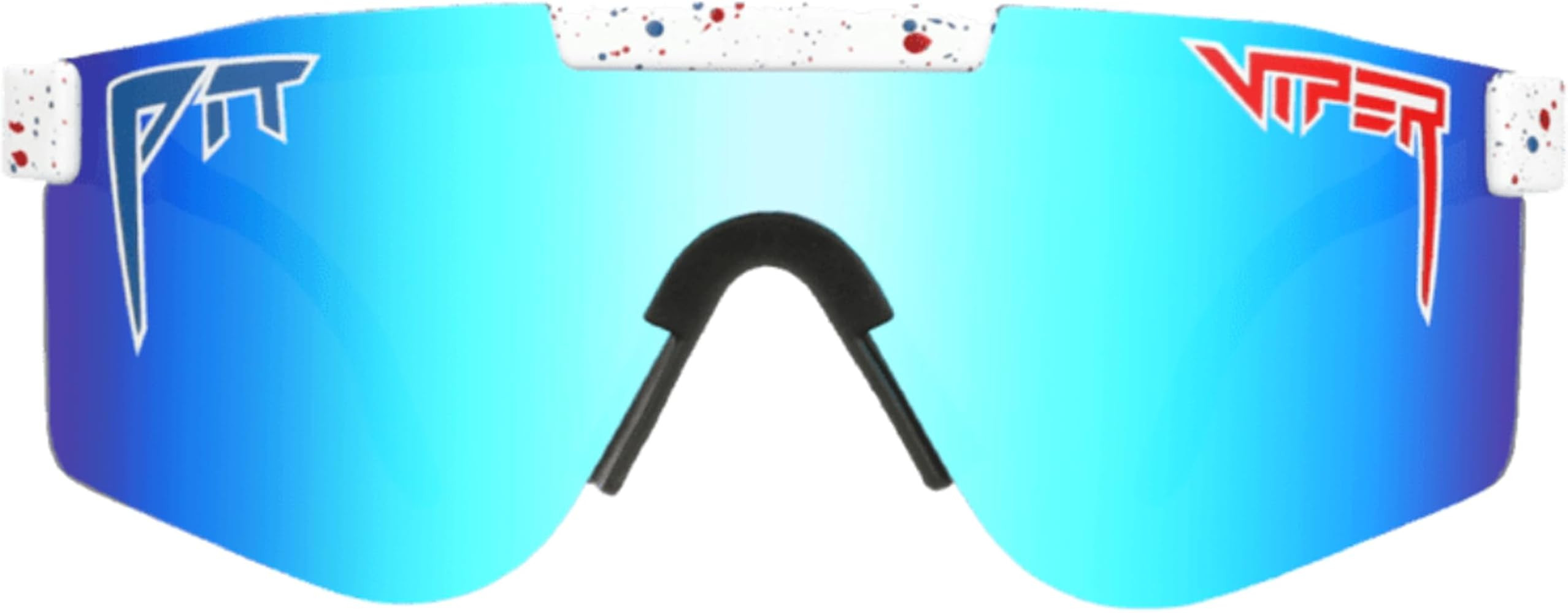 Pit Viper The Merika Original Sunglasses Polarized Blue Lens Wide Fit | Amazon (US)