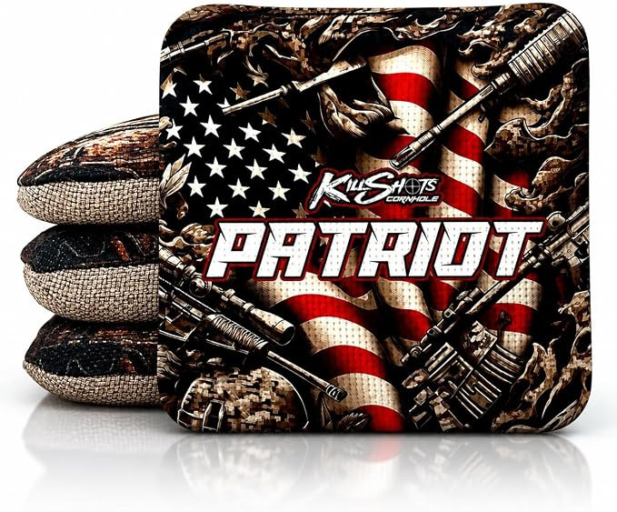 Cornhole | Patriot Series | Limited Edition | Premium Cornhole Bags | Premium Quality | Dual-Spee... | Amazon (US)