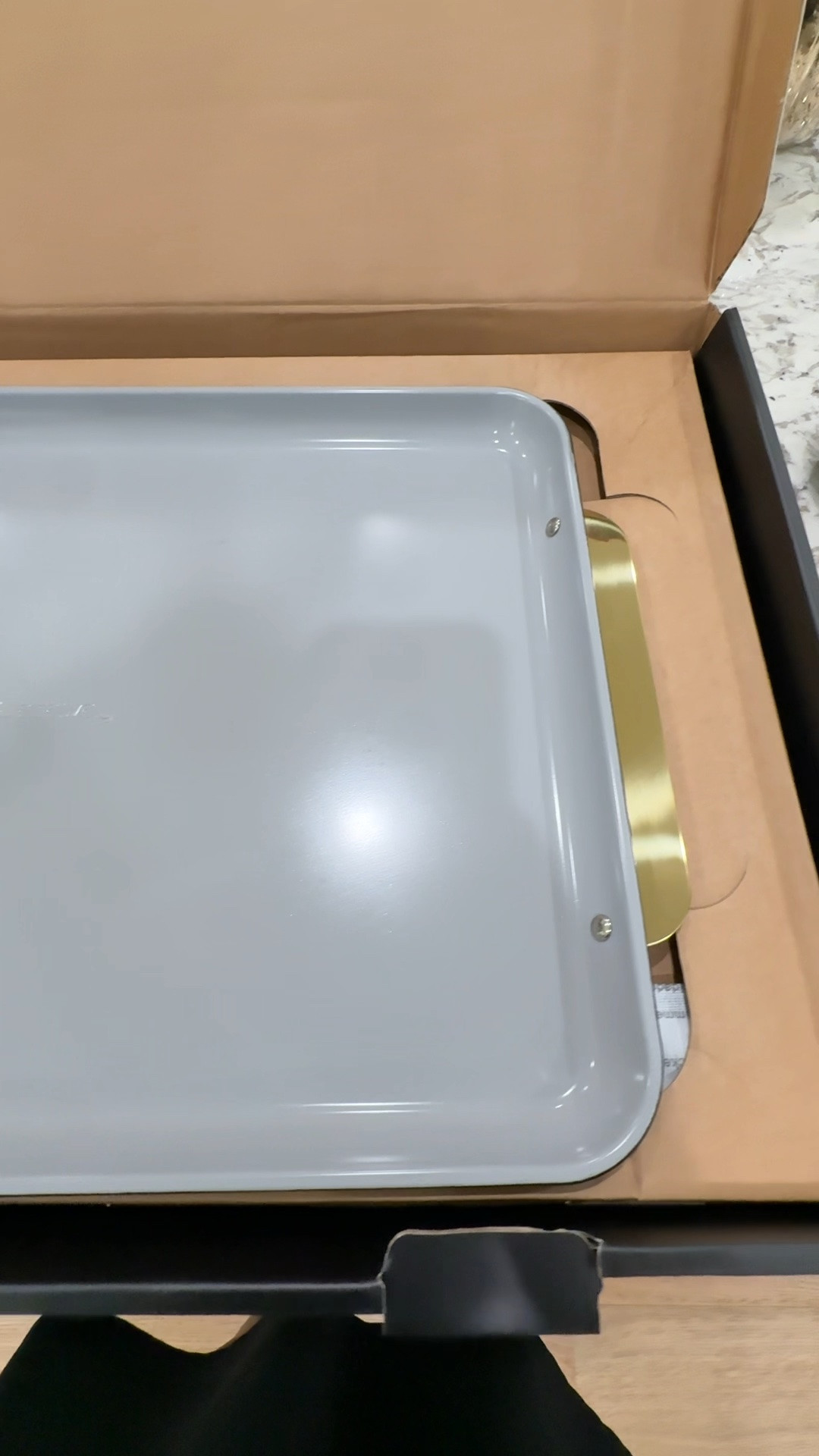 New sheet pan set from @Caraway found them on sale!! I got the black set and I love the gold handles!

#LTKmomlife #LTKfoodie #LTKHome