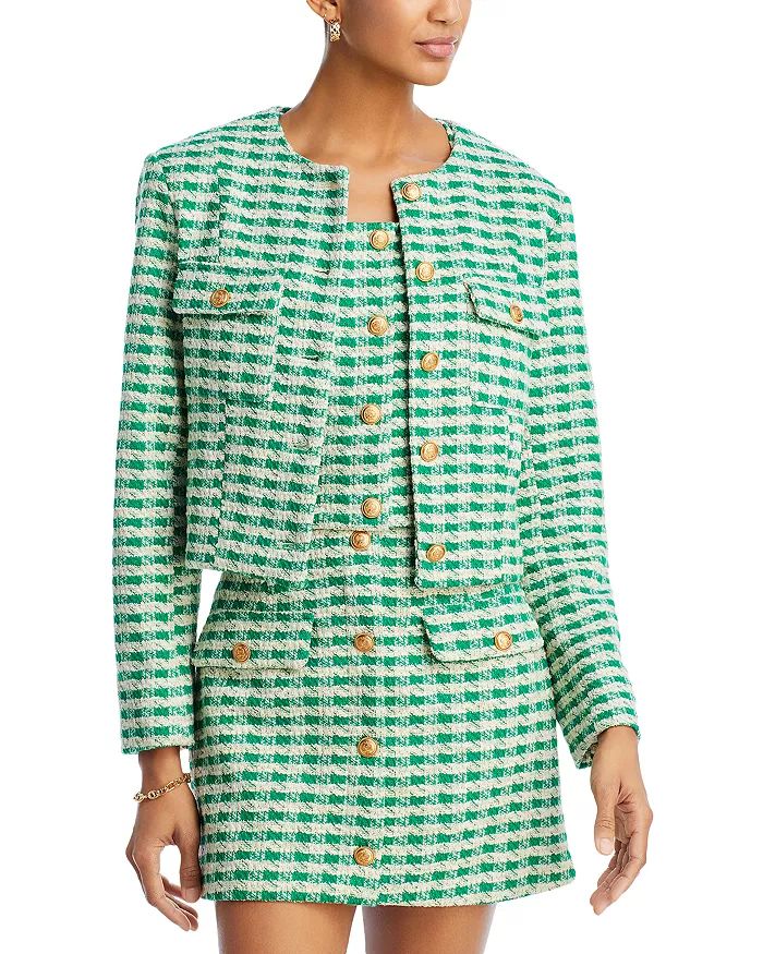 AQUA Five Button Tweed Jacket - 100% Exclusive Back to results -  Women - Bloomingdale's | Bloomingdale's (US)