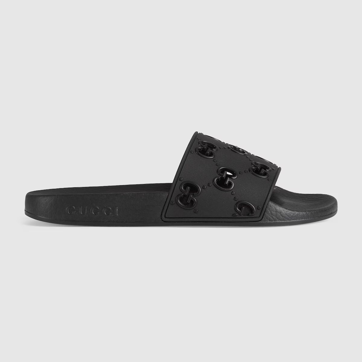 Women's rubber GG slide sandal | Gucci (US)