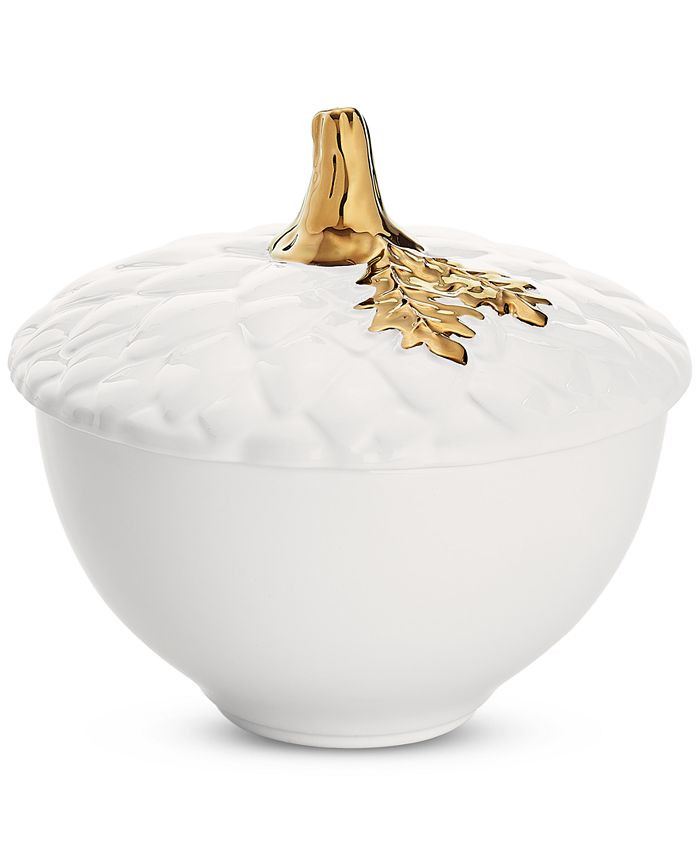 CLOSEOUT! Harvest Acorn Soup Bowl with Lid, Created for Macy's | Macys (US)