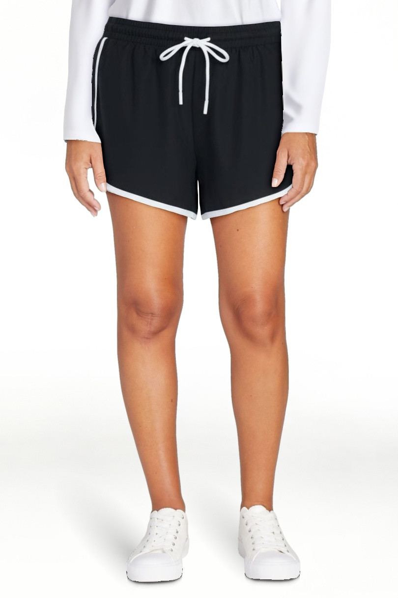 Athletic Works Women's and Women's Plus Piped Running Shorts, Sizes XS-4X | Walmart (US)