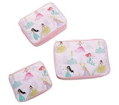Mackenzie Disney Princess Castle Shimmer Packing Cubes, Set of 3 | Pottery Barn Kids
