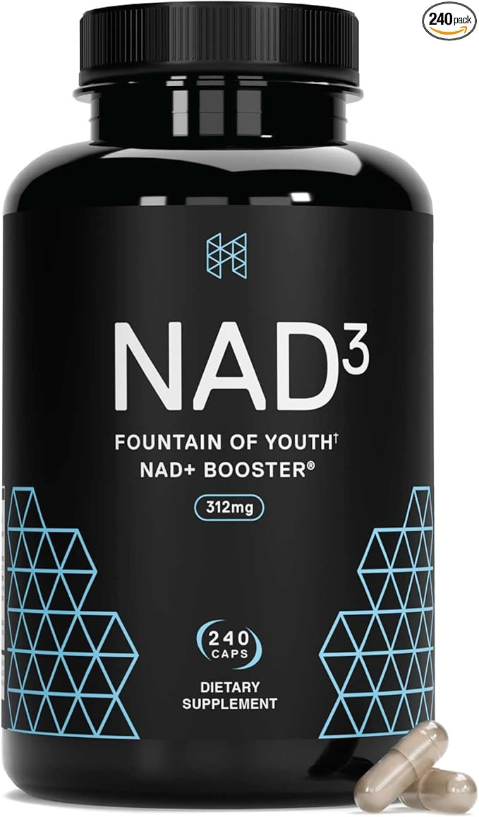 HPN Supplements NAD3 NAD+ Booster | Extra Value Size 4 Month Supply | Clinically Proven & Indepen... | Amazon (US)