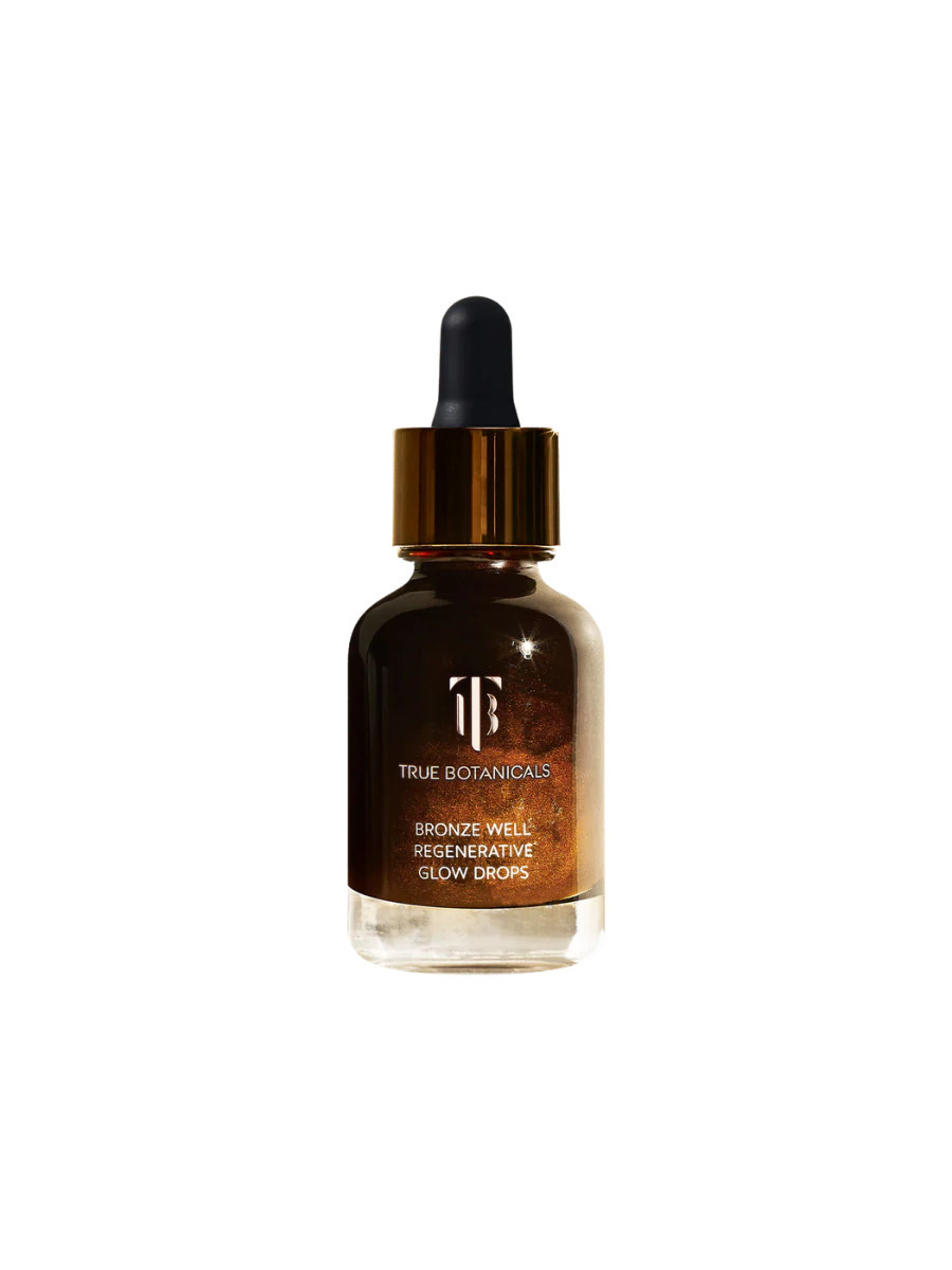 True Botanicals Bronze Well Regenerative Glow Drops (1oz | 30mL) - Clean, Clinical, and Conscious Skincare | True Botanicals