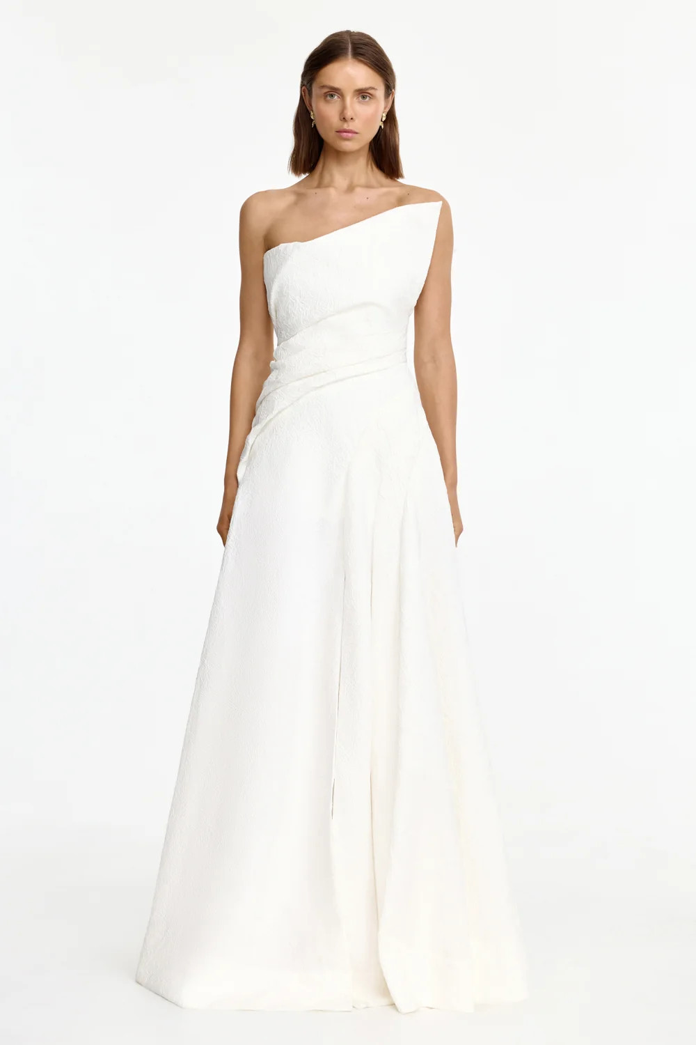 Harpley Strapless Maxi Dress in Ivory | Acler