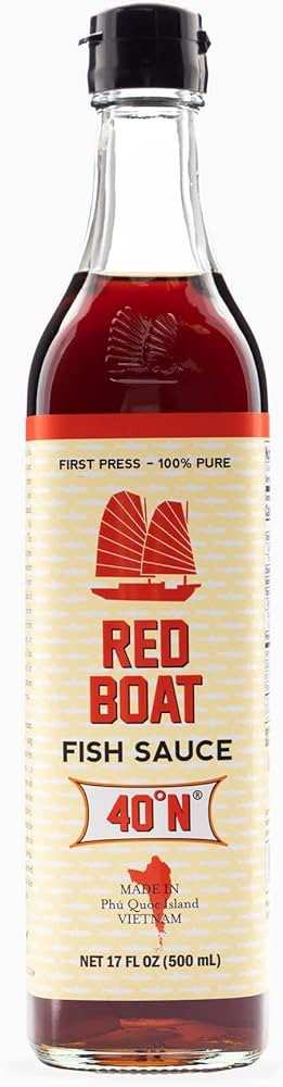 Red Boat Fish Sauce | Premium 40°N Fish Sauce made with just 2 ingredients in Vietnam | Keto, Pa... | Amazon (US)