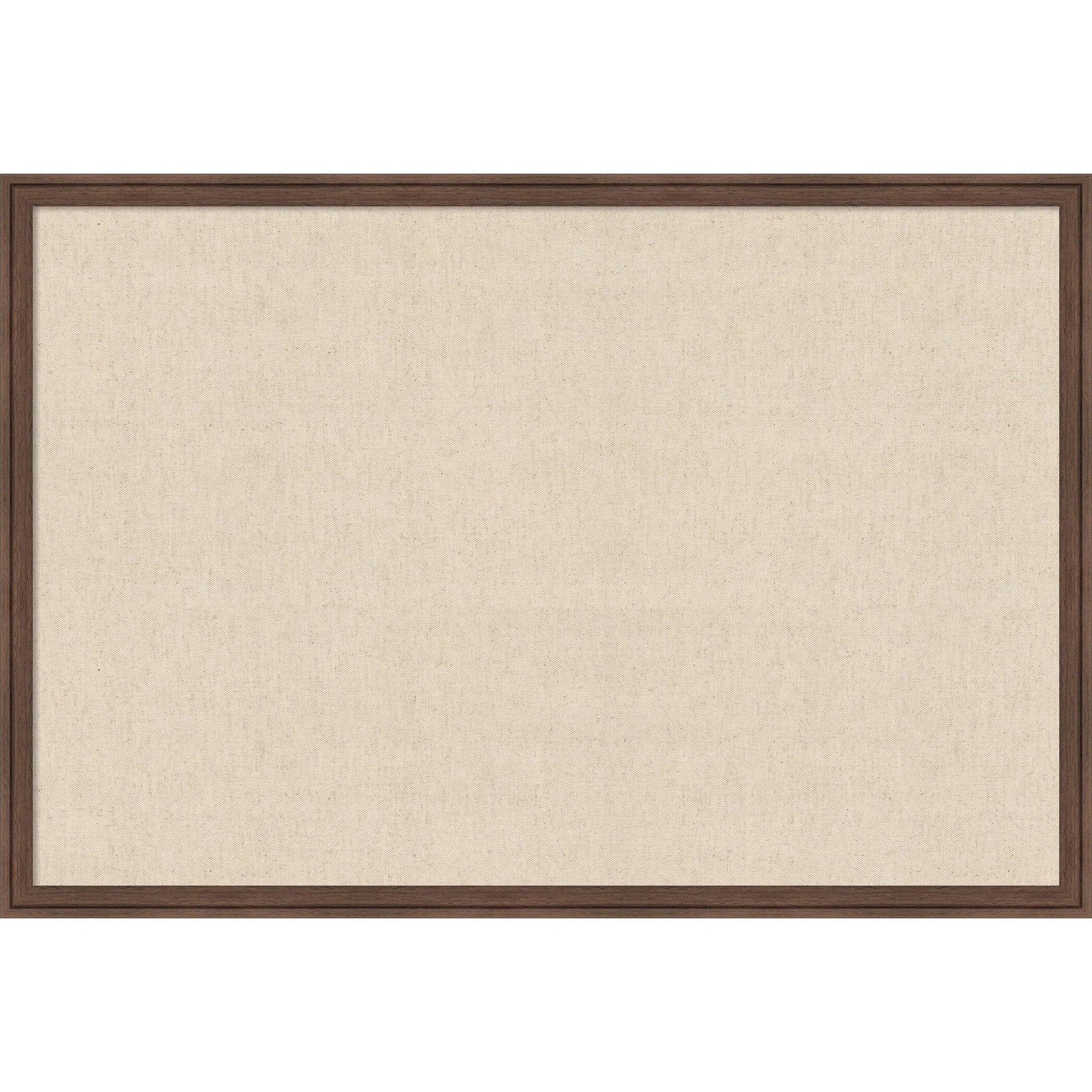 Framed Fabric Pinboard, Natural Linen by The Creative Bunch Studio Printed Bulletin Board for Use as a Vision Board or Wall Organization | Wayfair North America