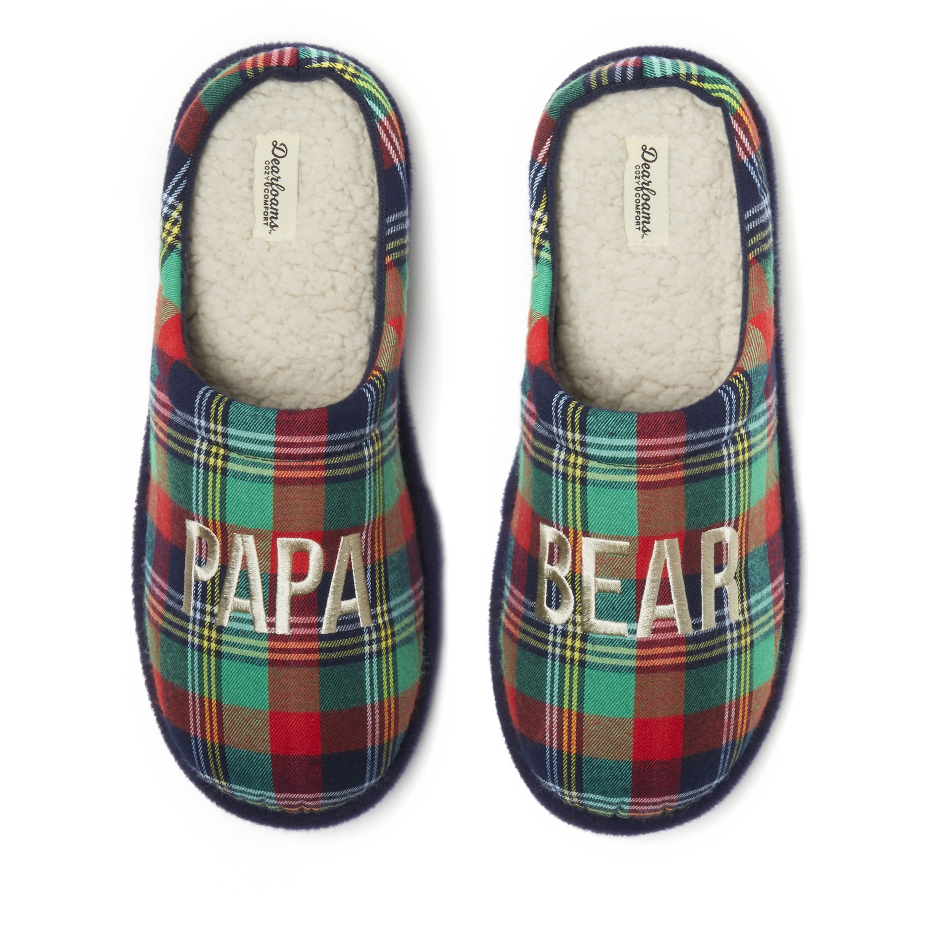 Dearfoams Family Bear Matching Comfort Slippers, Sizes Baby to Adult - Walmart.com | Walmart (US)