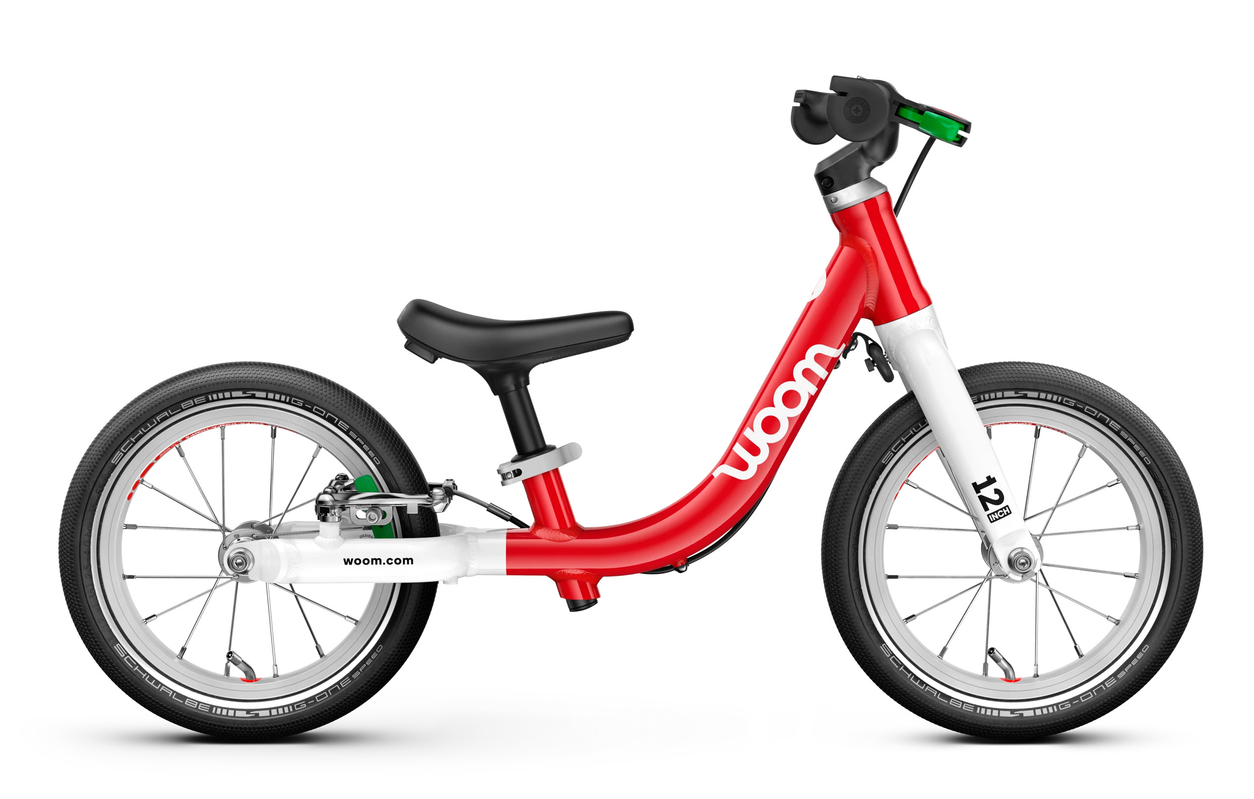 woom GO 1 | Superlight 12" Balance Bike for Toddlers 1.5-3.5 | woom bikes USA