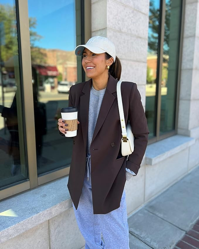 The Drop Women's Java Boyfriend Blazer by @christineandrew | Amazon (US)