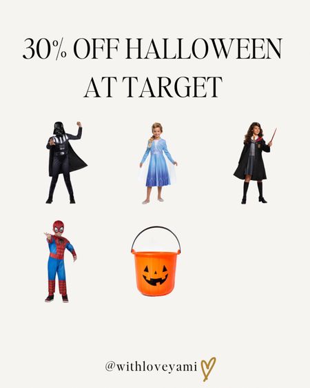 Save 30% on all Halloween at Target with Target circle 

#LTKHoliday #LTKHolidaySale #LTKHalloween