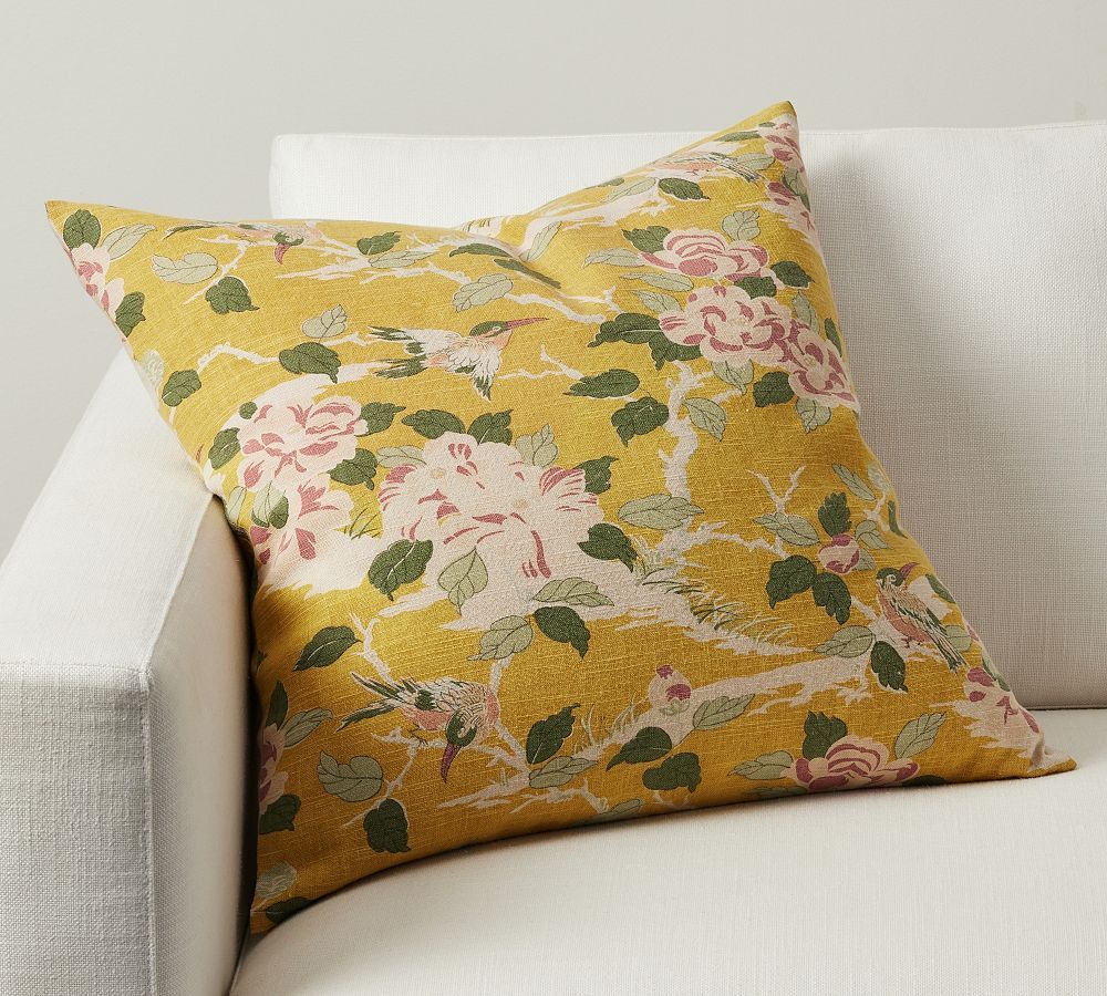 Soleil Floral Pillow Cover | Pottery Barn (US)