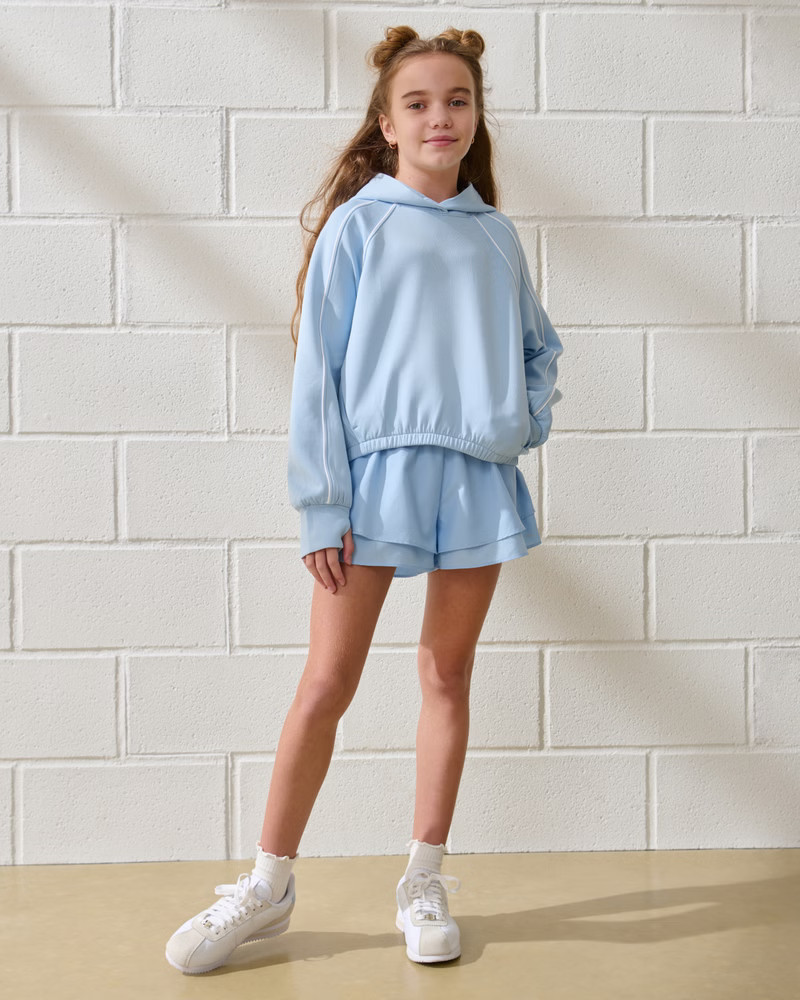 ypb ruffle shorts | Abercrombie & Fitch (US)