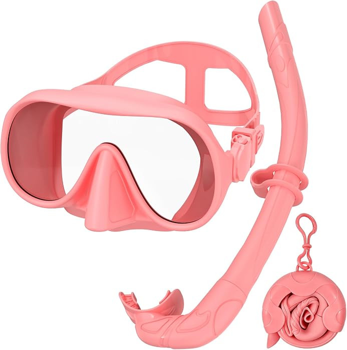 Snorkeling Gear for Adults, Snorkel Set Adult, Scuba Diving Mask, Panoramic View Anti-Leak Anti-F... | Amazon (US)