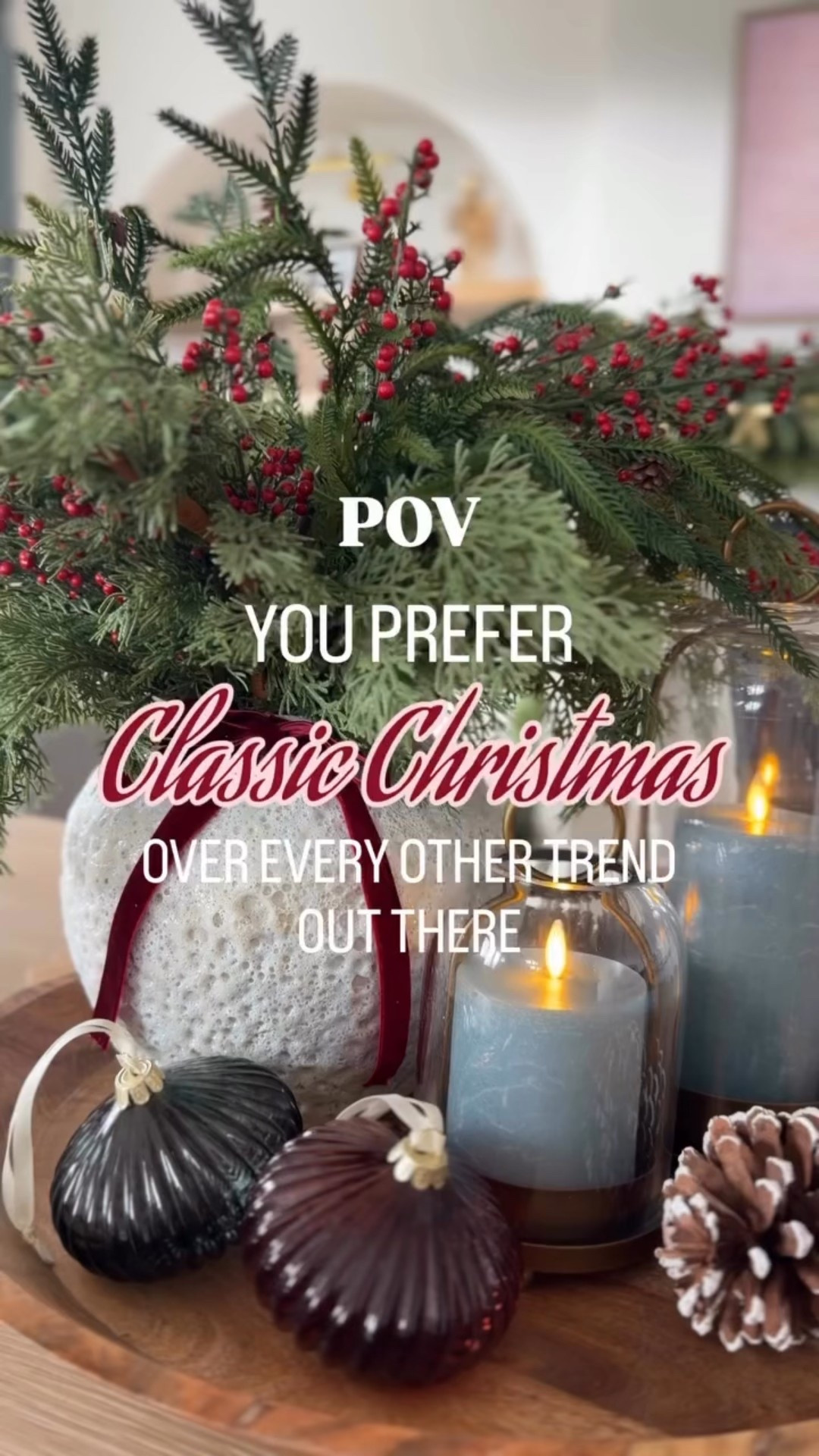 Loving how my Christmas decor is coming along for this year! Everything from my tree and garland linked here!

#LTKSeasonal #LTKHome #LTKHoliday