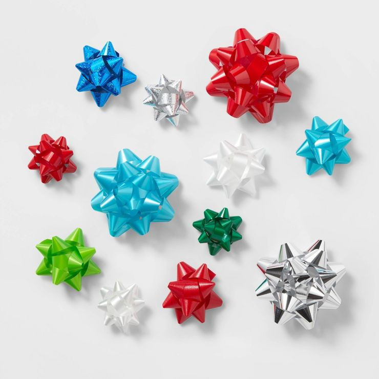 40ct Christmas Bow Bag Brights - Wondershop™ | Target