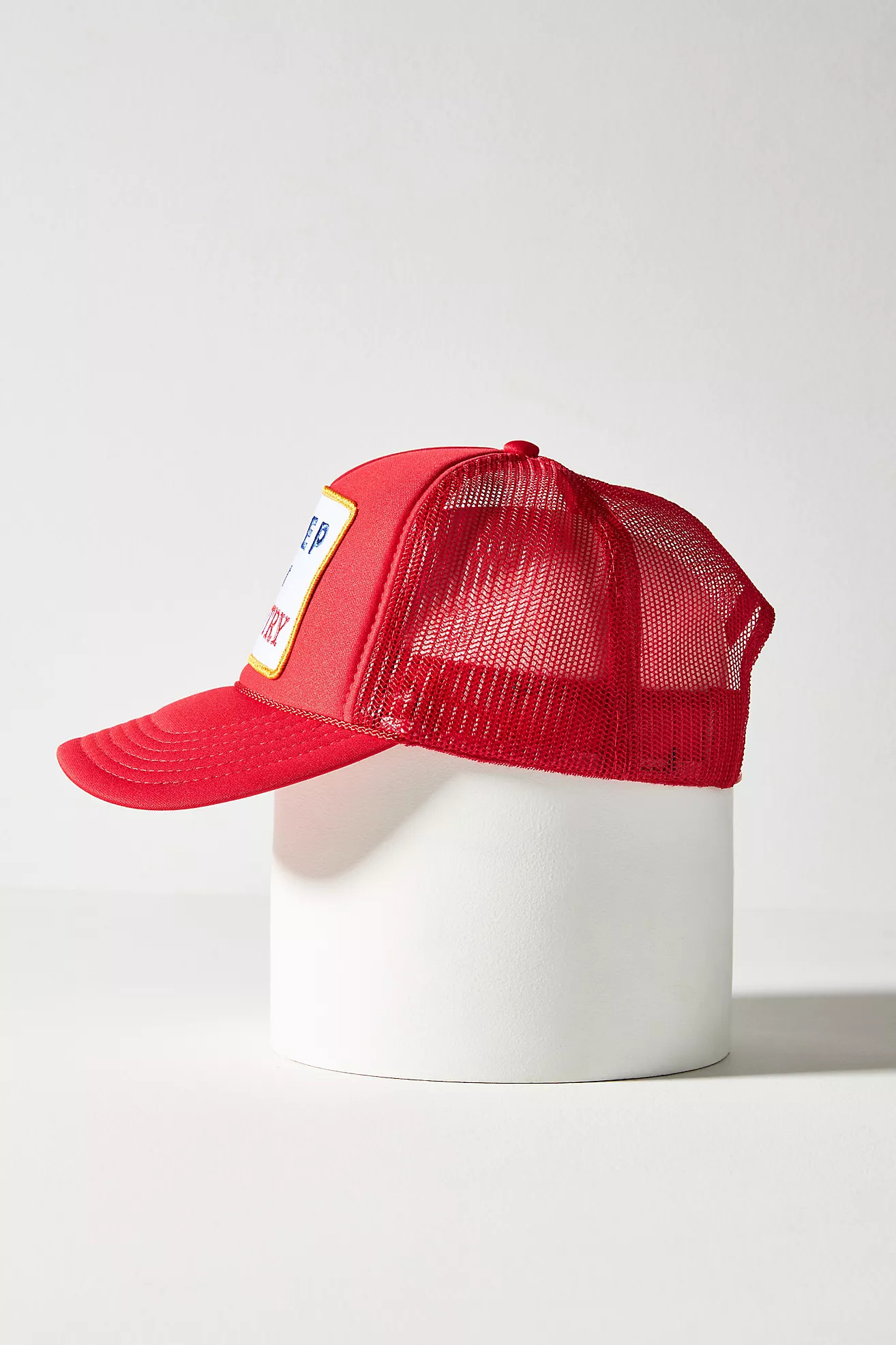Friday Feelin Keep It Country Trucker Hat | Anthropologie (US)