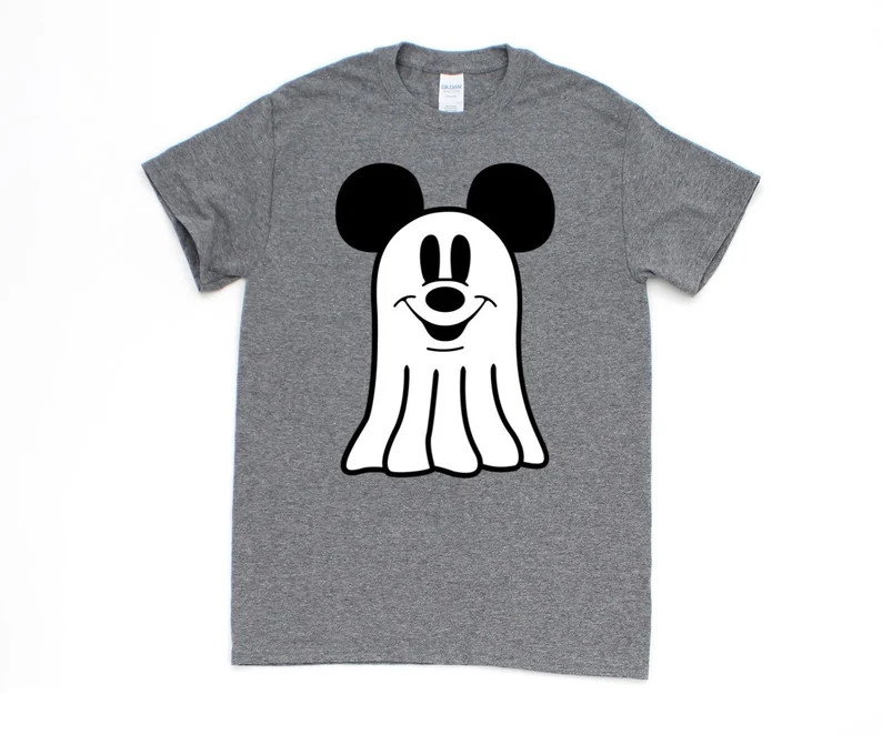 MICKEY Inspired GHOST Halloween BOO Triblend T Shirt - Etsy | Etsy (US)