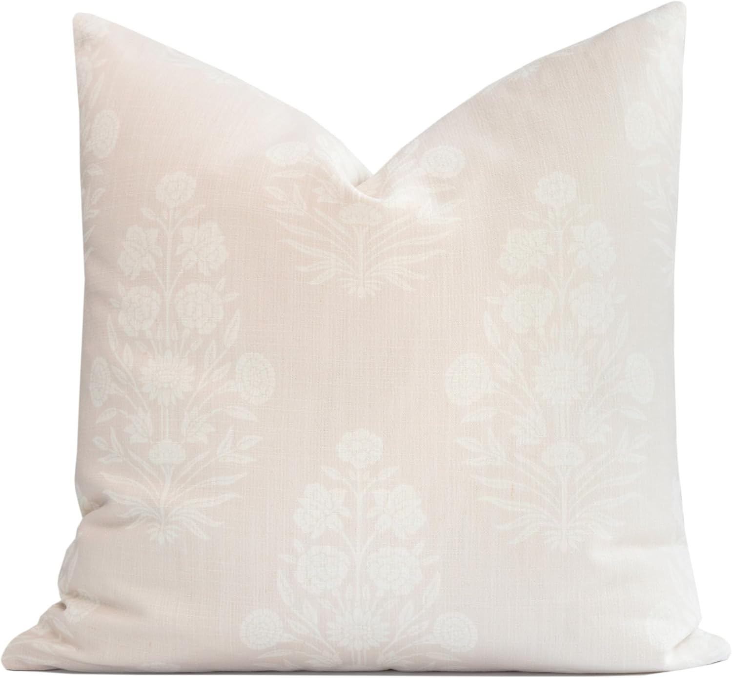 Crumbs Home Coastal Linen Indoor Outdoor Throw Pillow Cover Only, 20"x20" Water Repellent for Pat... | Amazon (US)