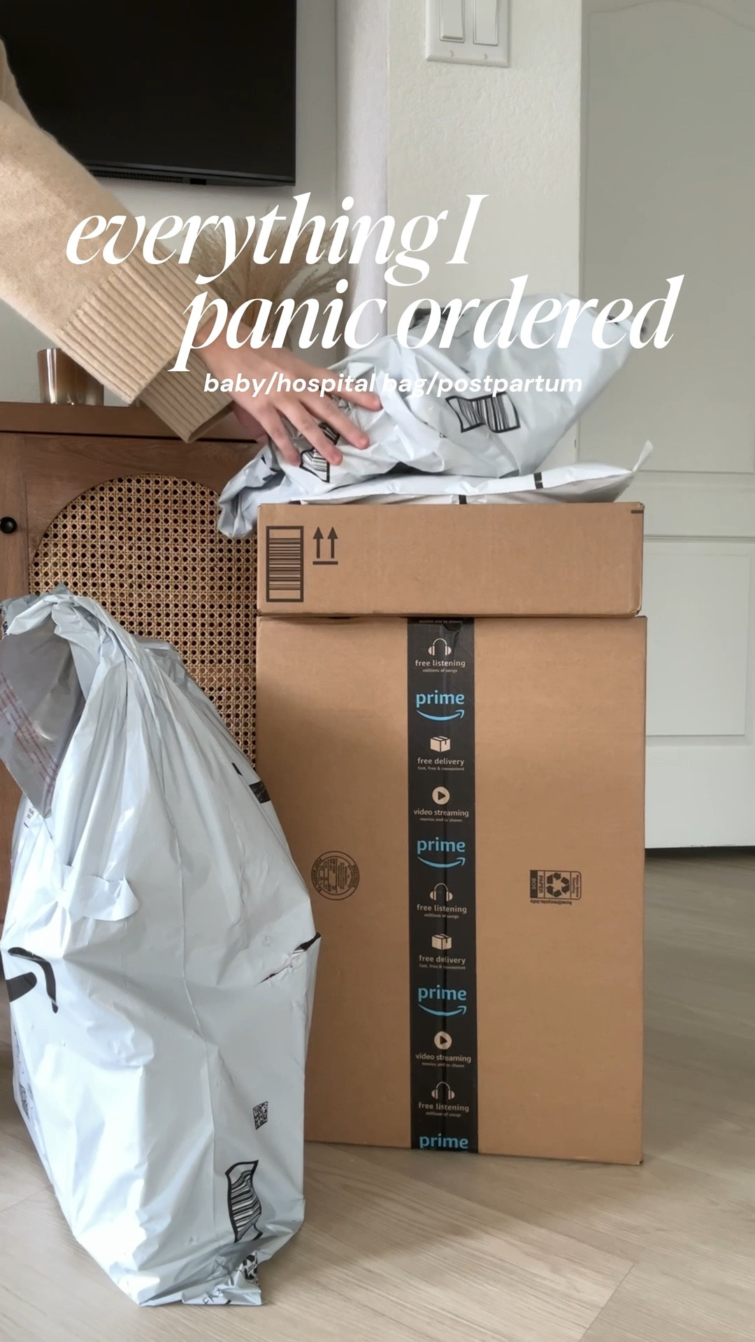 Everything I panic ordered for baby, my hospital bag, and postpartum!

#LTKBaby #LTKBump