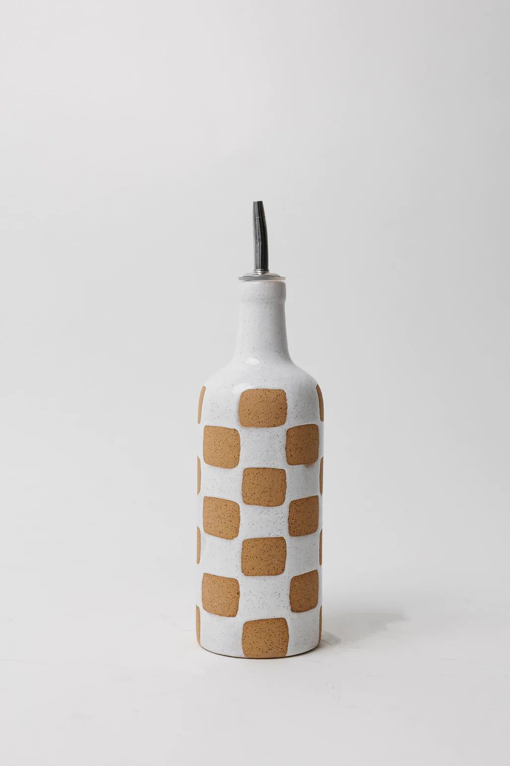Ruca Checkered Oil Decanter | THELIFESTYLEDCO